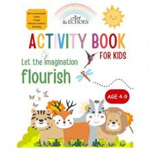 Coloring Book Activity Book Tracing Pencil Control book: ALL IN ONE Book for kids- Let you kid flourish - como en la foto - Ver 5