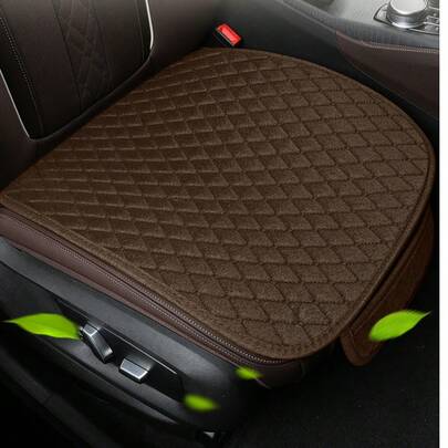 1pc Rear Car Seat Cushion, Anti-Slip, Durable, Warm For All Seasons, Fits Most 5-Seat Vehicles