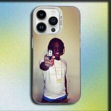 Funda de Teléfono Rapper C- para 17,16,15,14,13,12,11,Pro,MAX Cubierta Blanca Mate a Prueba de Golpes - z1 - Ver 6