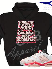 Blessings Not Problems Hoodie To Match Atmosphere 6 Hoodie, Atmosphere 6 Hoodie Sneaker Hoodie,Autumn/Winter Hoodie Autumn Set - 款式14 - 查看 1