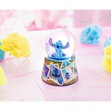 TFKI  Lilo And Stitch Vintage Photos Mini Light-Up Snow Globe For Adults With Glitter 3 Inches - 藍色 - 查看 6