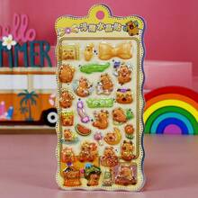 Wiederverwendbare 3D Harz Aufkleber - gemischte Farben, selbstklebende DIY Craft Decals für Kunst & Handwerk