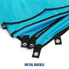 10x10ft Outdoor Camping Rain Fly Tarp Canopy Waterproof Hiking Sun Shade Shelter - 預設 - 查看 7