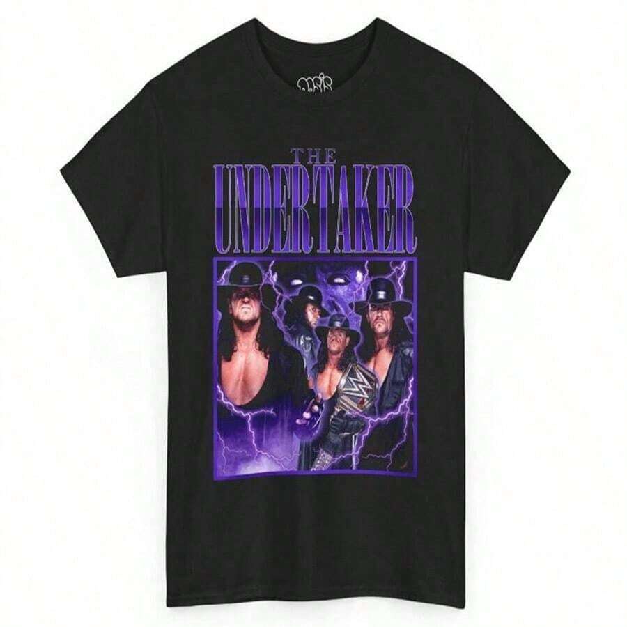 WWE Pro Wrestling Rhea Ripley Vintage Unisex T-Shirt - Black 15 - View 1