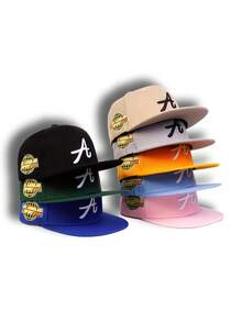 1pc Baseball Cap, Stiff Crown Design With Curved Brim, Effectively Flatters Face Shape, Suitable For Commuting And Weekend Outings