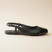 BLACK SLINGBACK - 黑色 - 查看 8