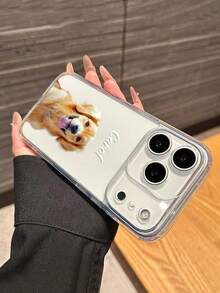 Ốp điện thoại cá nhân hóa độc đáo với tên và ảnh, tương thích với iPhone 17, 16, 15, 14, 13, 12, 11 Pro Max Plus, 17 Pro Max/17 Air, 16pro/16plus/16promax và S24/S25ultra/S25plus/S25edge/A17/A07/A26/A36. Hỗ trợ thiết kế cá nhân hóa và ảnh riêng tư. Ốp điện thoại chống sốc cao cấp, có thể tùy chỉnh với chủ đề gia đình, thú cưng, cặp đôi, quà tặng cá nhân hóa, ốp bảo vệ cao cấp, ốp điện thoại độc đáo, phù hợp với người dùng và người yêu thú cưng. - Trong sáng - Xem 6