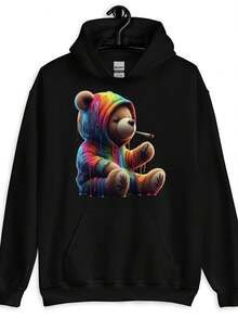 Okin Teddy Uni Hoodie 420 Hippie Fall,Autumn/Winter Hoodie Autumn Set - 款式3 - 查看 1