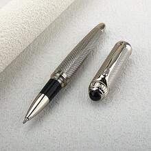 高級金屬圓珠筆，適合金融、辦公室、學生使用，藍色墨水，中尖 (0.7mm)，文具簽名筆，返校季 - 148P - 查看 7