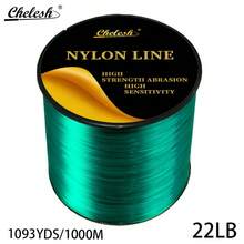 Chelesh 1093yds, 6lb-38lb Available, Multi-Color Options, High Strength Nylon Fishing Line, Durable And Abrasion Resistant, Soft Texture, Easy To Control, Suitable For Jewelry Making, Beading, DIY Decoration - Multicolor - View 33