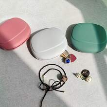 Silikon Schutzhülle für kabellose Ohrhörer und Datenkabel, kompakte Aufbewahrungsbox mit Reißverschluss, weiches Material, ideal zum Organisieren und Schützen kleiner Gegenstände, Ohrhörer Aufbewahrungsbox