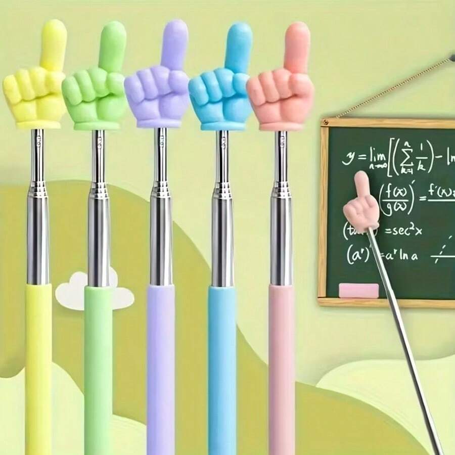 5pcs A Finger-Shaped Stretchable Pen, A Mini Stretchable Classroom ...