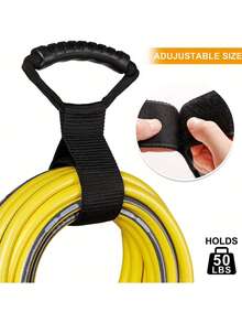 1 st bärbar kraftig rem, kabelförvaring i lager och garage, återanvändbar, fri bindning