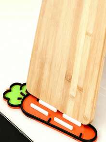胡萝卜沥水垫，适用于厨房锅盖架、餐具架、家用硅胶台面沥水垫、隔热垫、砧板垫、皂液沥水垫、防滑垫、防油锅盖底座、防污餐具隔层、窄缝收纳垫，易于清洁。厨房用品 厨房配件 厨房工具 - 彩色 - 查看 3