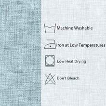 Faux Linen Rectangle Tablecloth Wrinkle And Stain Resistant Washable Table Cloth For Kitchen Dining Room Holiday Table Cover For Dinner Lux Slate Blue 54 X 80 Inch - LuxSlateBlue - View 6