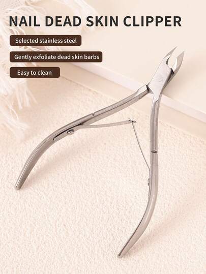 3 Stück/1 Stück professioneller Edelstahl Silber Nagel-, Zehennagel-, Hornhaut-Entferner Trimmer - Nagelknipser & Nagel- & Fußpflege Werkzeuge