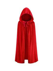 1PC CosParty Theme Costume - Medieval Terrifying God Of Death Cape,Comic Character Costumes Velvet Fabric Suitable For Attending Parties And Halloween, Christmas, And Various Major Festivals As A Cos Costumess Prop - Multicolor - View 19