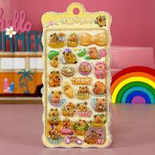 Wiederverwendbare 3D Harz Aufkleber - gemischte Farben, selbstklebende DIY Craft Decals für Kunst & Handwerk