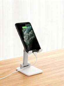 Versatile Adjustable Phone/Tablet Stand, Desk Mount Slouchy Bracket For Live Streaming, Foldable Multi-Function Universal Holder - Multicolor - View 5