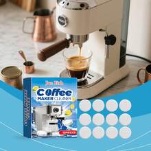[Arrive In Three Days] 1/2/3 Boxes Juefish Coffee Machine Cleaning Sheet Coffee Machine Stain Removing Filter For Cleaning Household General Cleaning Sheet. - A Box Of 12pcs - View 3