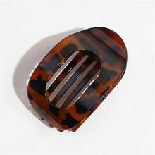 1pc/2pcs/3pcs Retro Matte Solid Color Flat Alligator Hair Clip Hair Claws, Simple Versatile Hairclips Suitable For Long And Thick Hair - Multicolor - View 5