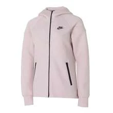 Nike Women's NSW TCH FLC WR FZ HDY Hooded Sports Jacket FB8339-667 - Color - View 1