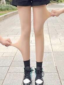 Women's Fashionable Elegant Solid Color Pantyhose, Autumn/Winter