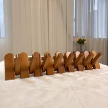 1 szt. Drewniany wieszak ścienny na ubrania, nowoczesny organizer wiszący w stylu fortepianu na ubrania, klucze, czapki, ręczniki, wieszak oszczędzający miejsce w przedpokoju (montaż przykręcany lub bezśrubowy)