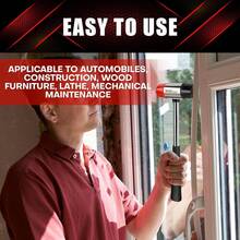 YIYITOOLS - Mazo suave de doble cara, martillo, joyería, madera, instalación de suelos, soplado antichispas y de plástico, 35 mm, rojo y negro - Doble cara - Ver 8