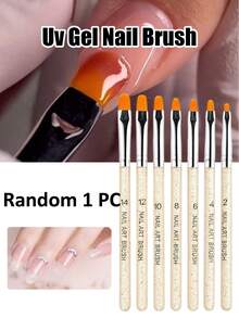 Zestaw 7 pędzelków do zdobienia paznokci żelem UV, odpowiedni do przedłużania żelu, profesjonalne pędzelki do zdobienia paznokci żelem UV z podwójnym zakończeniem, do akrylowych płytek paznokci i malowania (rozmiar: 2/4/6/8/10/12/14), artykuły do zdobienia paznokci, sprzedawca akcesoriów do zdobienia paznokci, zdobienie paznokci, prezent dla kobiet, pędzelek do malowania paznokci - Wielokolorowe - Zobacz 11