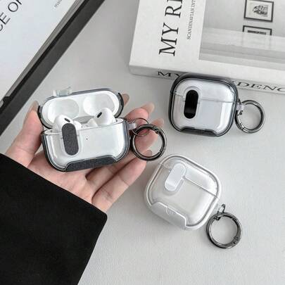1 个带按扣的苹果耳机保护套，兼容所有 型号（第 4 代、Pro、Pro 2、Pro 3）