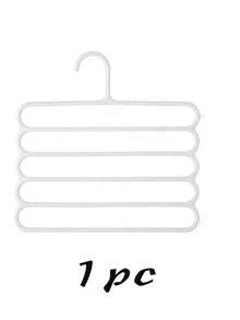 10件装/5件装/4件装/2件装/1件装衣柜收纳挂架，5层塑料围巾架，可选加厚耐用升级版，裤子/围巾/领带收纳架
