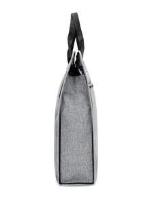 1pc 32cm*9cm*35cm Briefcase Laptop Bag, Fashionable Casual Solid Color Backpack, Multi-Color Options, Nylon Material, Zipper Closure, Suitable For Men's Daily Commute, Work, Carrying Laptop, Business - Multicolor - View 7