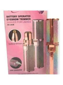 Depiladora Electrica Recargable 2 En 1 Para Cejas Arcoíris - Multicolor - Ver 8