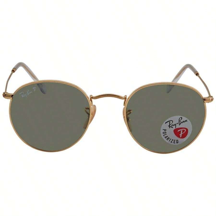 Ray-Ban Round Metal Polarized Green Classic G-15 Unisex Sunglasses RB3447 001/58 50 | | Men Sunglasses - đa - Xem 1