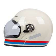 Crown Racing Motorcycle Helmet Street Bike Helmet Adult DOT Approved