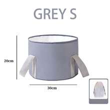 1 件可折叠足浴盆，耐用牛津布材质，便携式折叠足浴盆/洗脸盆，家用和旅行可折叠足浴盆，易于存放 - 彩色 - 查看 10