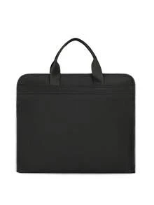 1pc 38cm*6cm*32cm Briefcase Laptop Bag, Fashionable Casual Solid Color Backpack, Multi-Color Options, Nylon Material, Zipper Closure, Suitable For Men, Daily Commute, Work, Carrying Laptop, Business Bible Bag - Multicolor - View 6