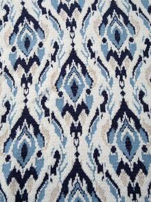 Herbst/Winter Herren Langarm Lässig Loose Luxuriös Elegant Pfauenfeder Allover-Muster Nische Retro Vielseitig Gemütlich Hochwertig Strickpullover mit Rundhalsausschnitt