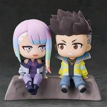 1 bức tượng sưu tầm Lucy David trong Cyberpunk Edge Runners - Mô hình PVC chất lượng cao, nhân vật theo phong cách anime với mái tóc tím và hồng, tuyệt vời để trang trí bàn làm việc hoặc xe hơi, hoàn hảo cho người sưu tầm và người hâm mộ, tượng anime. - Nhiều màu - Xem 3