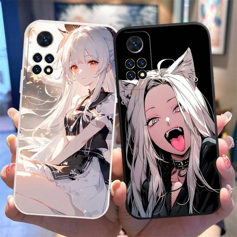 Funda de teléfono de moda de dibujos animados y anime para Xiaomi Redmi 14C/13/13C/12/12C/10 2022/10C/10A/Note13/Note13Pro/Note12/Note12S/Note12Pro/Note11/Note11S/Note11Pro/Note10/Note10S/Note10Pro 5G-L1519 - Mezcla de colores - Ver 1