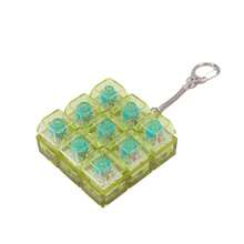 1pc Talking Squeeze Toy Keychain, Portable Stress Relief Toy, Finger Pressure Release Gadget, Creative Small Gift - Multicolor - View 9