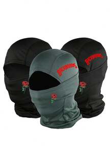 1 szt./2 szt. unisexowa kominiarka z nadrukiem, ocieplacz na szyję, oddychająca nakrycie głowy do uprawiania sportów na świeżym powietrzu, odpowiednia na codzienne wyjścia, wędrówki, wędkowanie, dojazdy do pracy