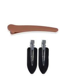 Bộ 18 lô cuốn tóc cỡ lớn kèm kẹp, máy uốn tóc tự kẹp phù hợp với tóc dài/trung bình/ngắn và tóc mái, dụng cụ uốn tóc tự làm (Bao gồm 12 ống lô cuốn lớn + 6 kẹp) - Cà phê - Xem 10