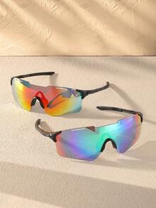 2pcs/1pc Fashionable New Outdoor Cycling Windproof Sports Glasses For Women Easy Comfort Casual Outfits Outdoor Cycling Glasses For Summer Beach Vacation,Outdoor,Travel Autumn Accessories Goggles