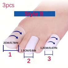 6 قطع واقيات أصابع القدم من السيليكون، واقيات احتكاك الأحذية، واقيات رأس الحذاء الرياضي، مريحة وغير كاشطة