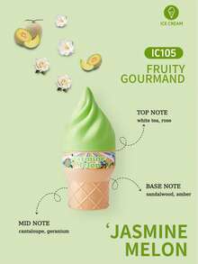 2pcsX100ml/1pcsX100ml Ice Cream Shaped Air Freshener, Flameless Fragrance, Liquid Fragrance, Fragrance Spray, Containing CHOCOLATE, CARAMEL WOODY,VANILLA COFFEE,SWEET,CREAM,IRIS ALMOND,VANILLA,COCONUT,LIME HYDRATING FRUIT,CHERRY,SWEETNESS FRUIT,VANILLA WHITE FLOWER,CITRUS