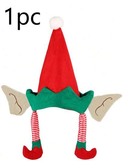 1 Christmas Irish Holiday Hat Decoration, Christmas And Halloween Hat, Creative Cartoon Christmas Hat, Suitable For Boys And Girls.