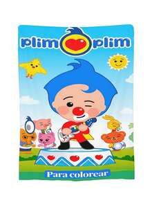 Plim Plim Blanket Luxury Anime Flannel Blanket - Ultra Soft Cartoon Print, The Perfect Gift For Any Occasion, Christmas, Birthday, For Home, Camping & Travel Use - 黑色 - 查看 2