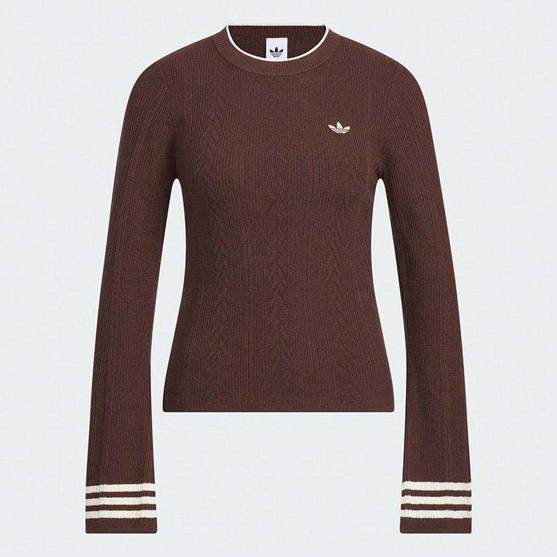 Áo len cổ tròn Adidas dành cho nữ, KS5966 - màu sắc - Xem 1